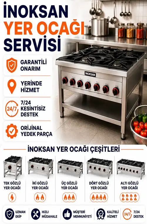 İnoksan Yer Ocağı Servisi